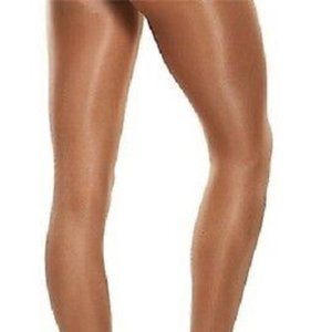 Body Wrappers A55 Toast Adult Size Extra Large Ultimate Shimmer Footed Tights